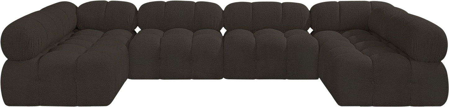 Ames - 6 Piece Fabric Modular Sectional
