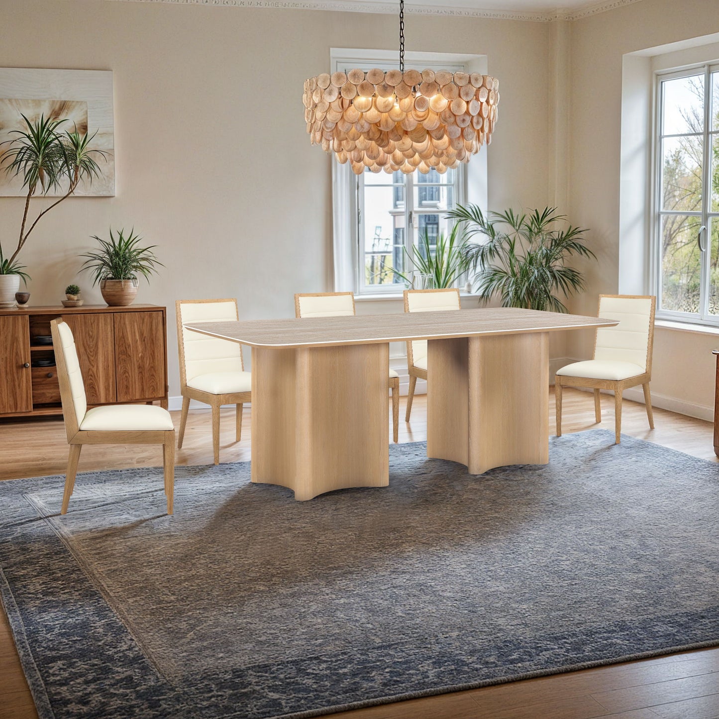 Corvina - Oak Veneer Dining Table