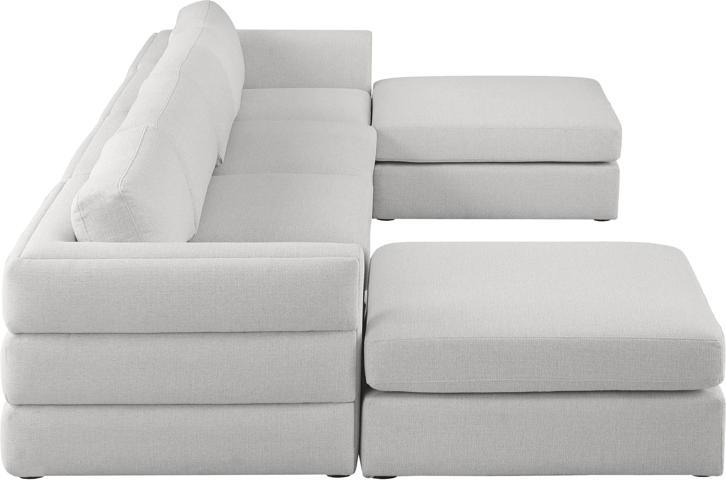Beckham - 6 Piece Double Chaise Modular Sectional