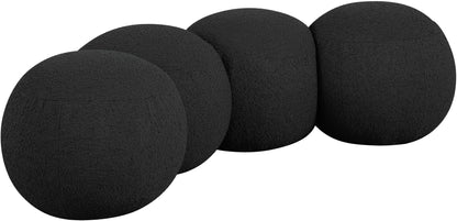 Apollo - Boucle Fabric Bench
