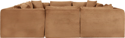 Shaggy - Fabric 8 Piece Modular U-Shaped Sectional