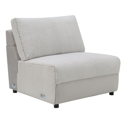 Tarrance - Modular Armless Chair - Gray