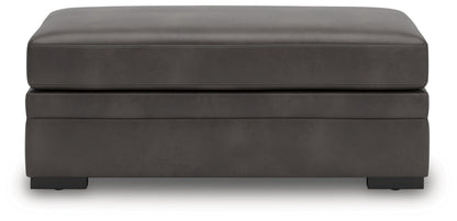 Lofton-Pike - Oversized Accent Ottoman - Shadow