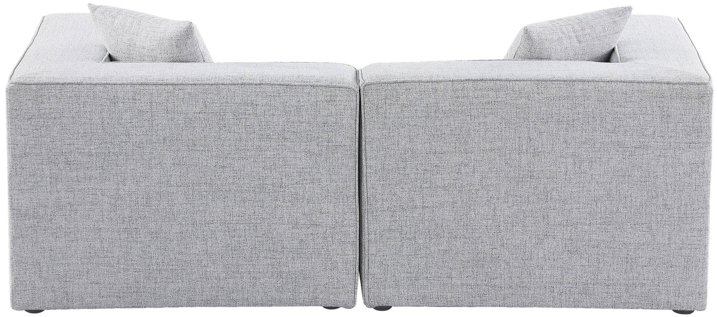 Cube - Linen Modular 2 Seat Sofa