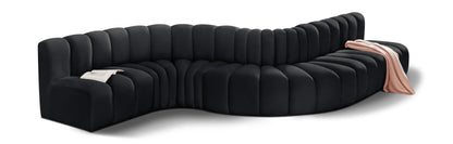 Arc - Velvet 7 Piece Modular Sofa