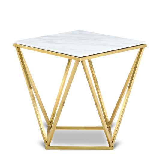 Mason - End Table - Gold