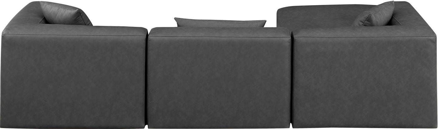 Cube - 4 Piece Modular Sectional With Chaise