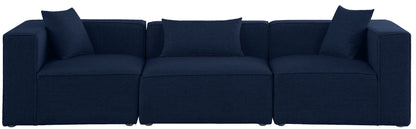 Cube - Linen Modular 3 Seat Sofa