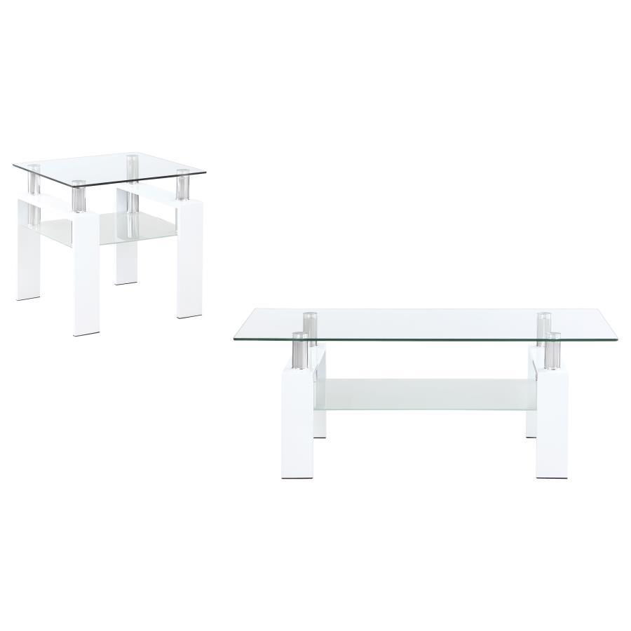 Dyer - Rectangular Coffee Table Set