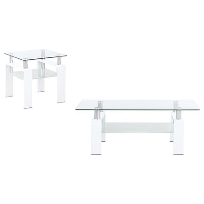 Dyer - Rectangular Coffee Table Set