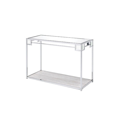Asbury - Console Table - Mirrored & Chrome