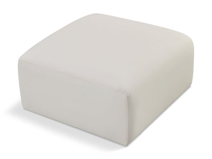 Arc - Faux Leather Ottoman