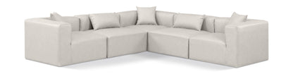 Cube - 5 Piece Modular Corner Sectional