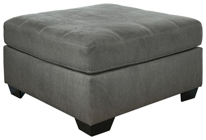 Pitkin - Oversized Accent Ottoman - Slate