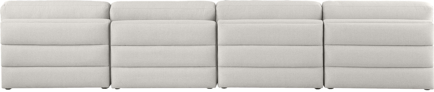 Beckham - Modular 4 Seats Armless Sofa