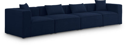 Cube - Linen Modular 4 Seat Sofa