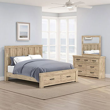 Oliandon - Bedroom Mirror - Light Brown