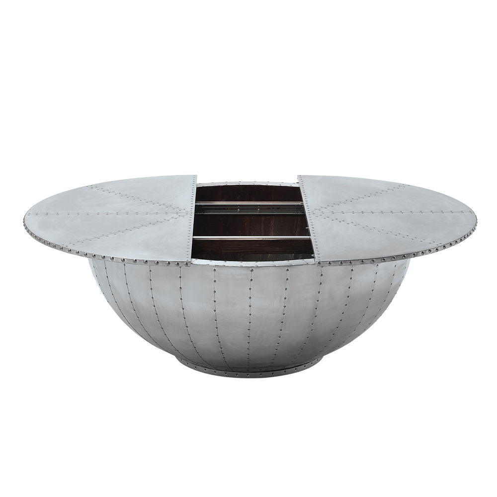 Brancaster - 17" Coffee Table - Aluminum