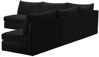 Jacob - Modular Corner Armless Sectional 5 Piece