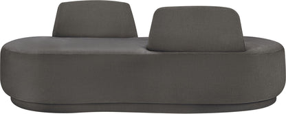Argyle - Chenille Fabric Chaise / Loveseat