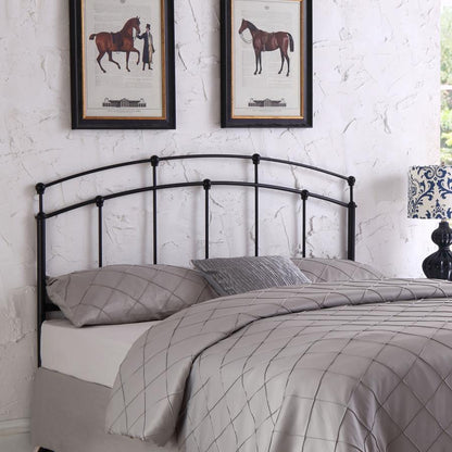 Bryant - Metal Queen / Full Open Frame Headboard - Black