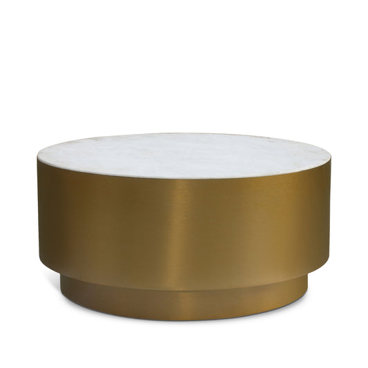 Presley - Metal Coffee Table - Gold