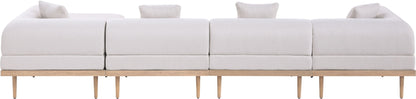 Laguna - 5 Piece 106.5" Upholstered Outdoor Patio Modular Sectional