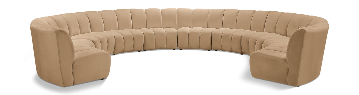 Infinity - 10 Piece Modular Sectional - Camel