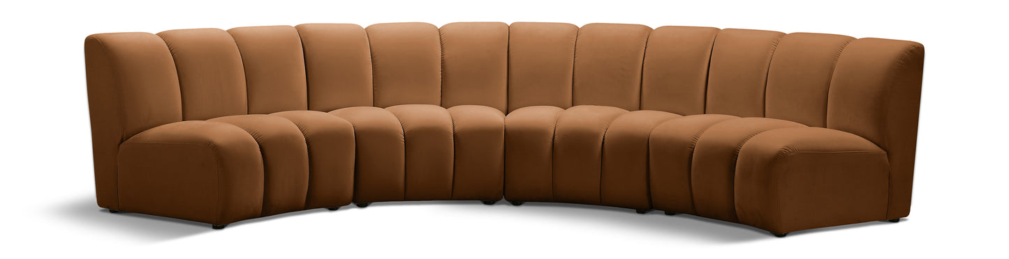 Infinity - 4 Piece Modular Sectional - Saddle