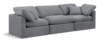 Indulge - Velvet 3 Seat Modular Sofa
