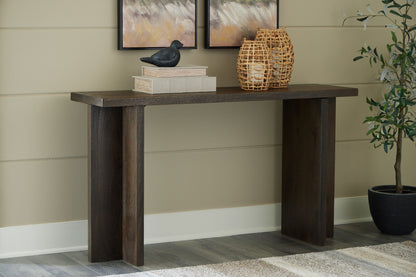 Jalenry - Console Sofa Table - Grayish Brown