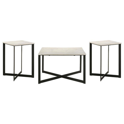Tobin - Marble Top Coffee And End Table Set