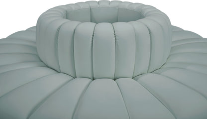Arc - Faux Leather 8 Piece Round Modular Sofa