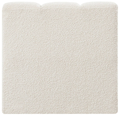 Arc - Boucle Fabric Straight Chair