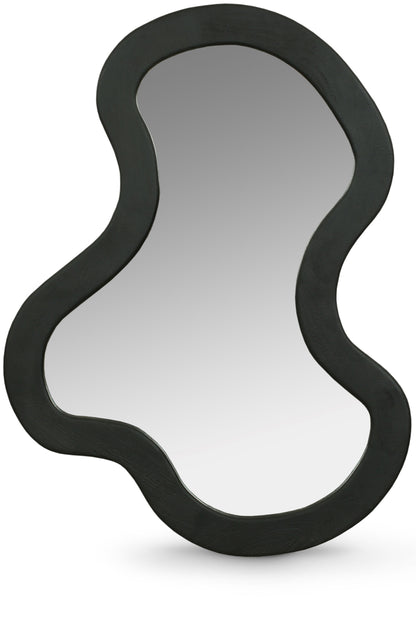 Oblique - Mirror - Wood