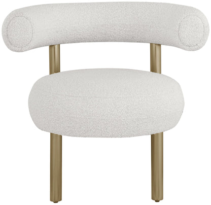 Bordeaux - Boucle Fabric Accent Chair