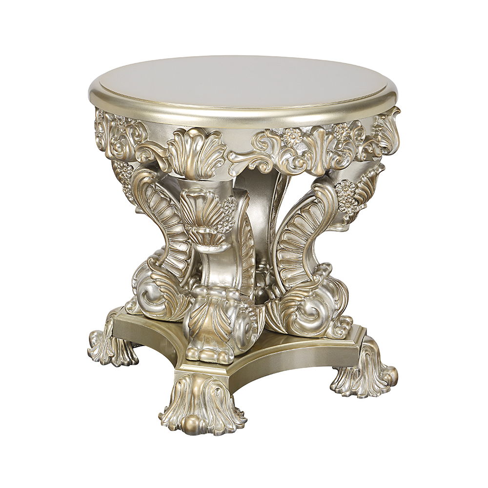 Sorina - End Table - Antique Gold