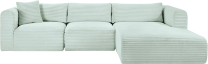 Shaggy - 3 Piece Modular Sectional