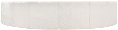 Arc - Boucle Fabric 8 Piece U-Shaped Modular Sofa