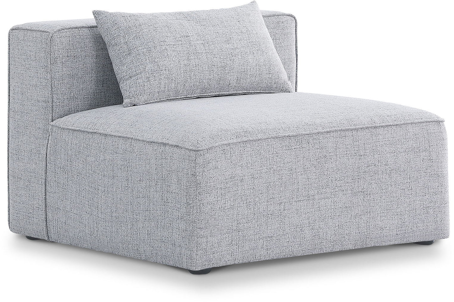 Cube - Linen Armless Chair