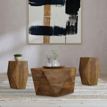 Zalika - Solid Wood Coffee And End Table Set