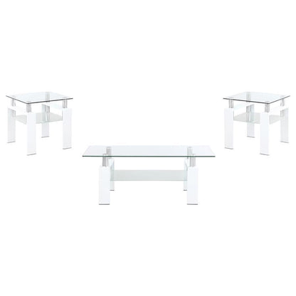 Dyer - Rectangular Coffee Table Set