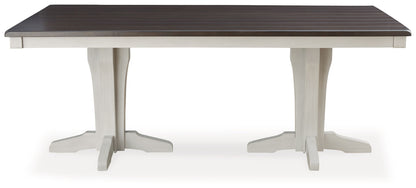 Darborn - Dining Table - Gray / Brown