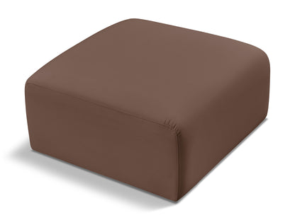 Arc - Faux Leather Ottoman