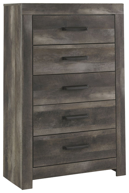 Wynnlow - Five Drawer Chest - Gray