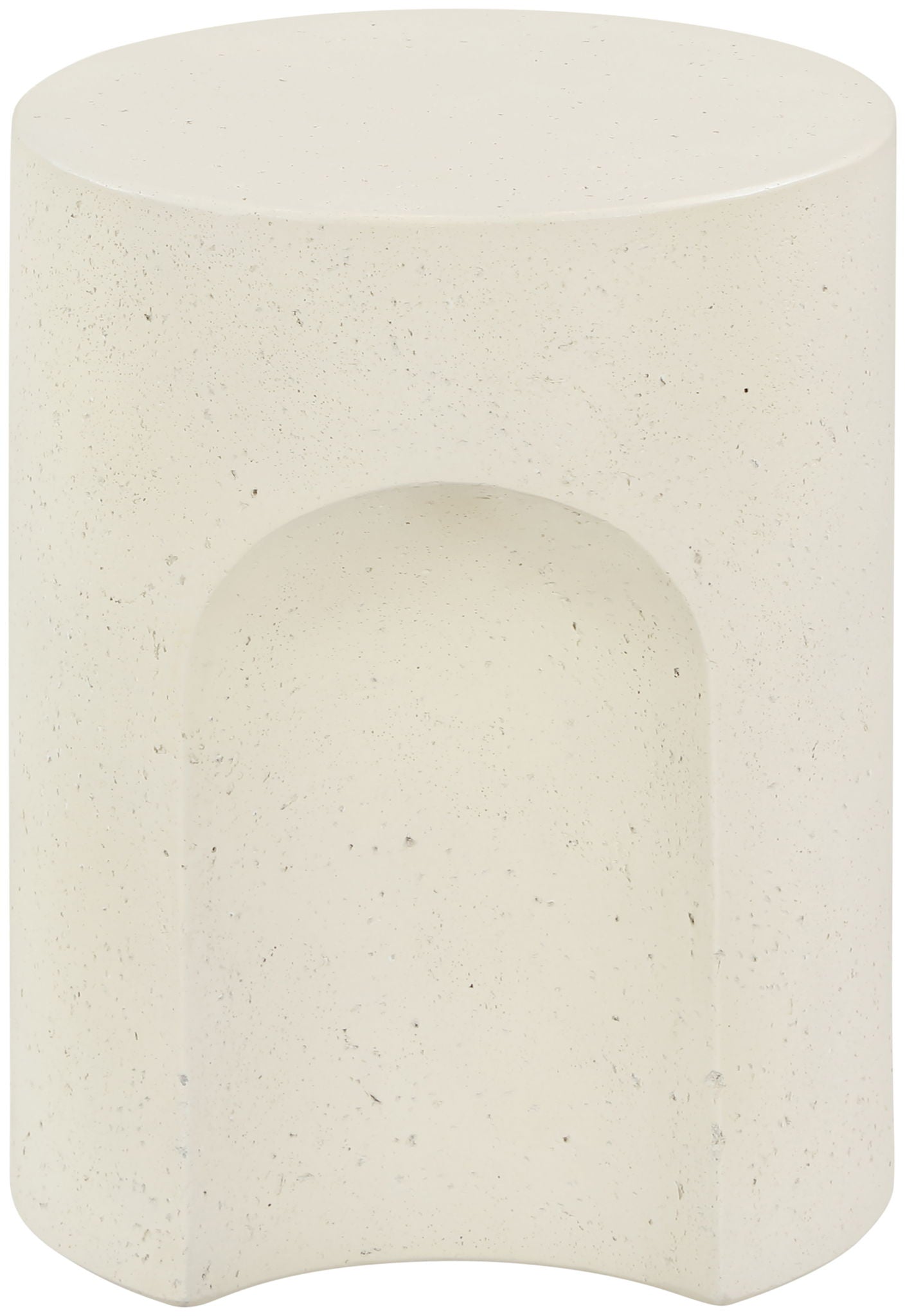 Olira - Concrete And Fiberglass Indoor / Outdoor End Table