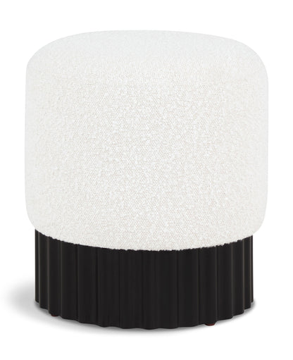 Veranda - Ottoman / Stool With Black Base