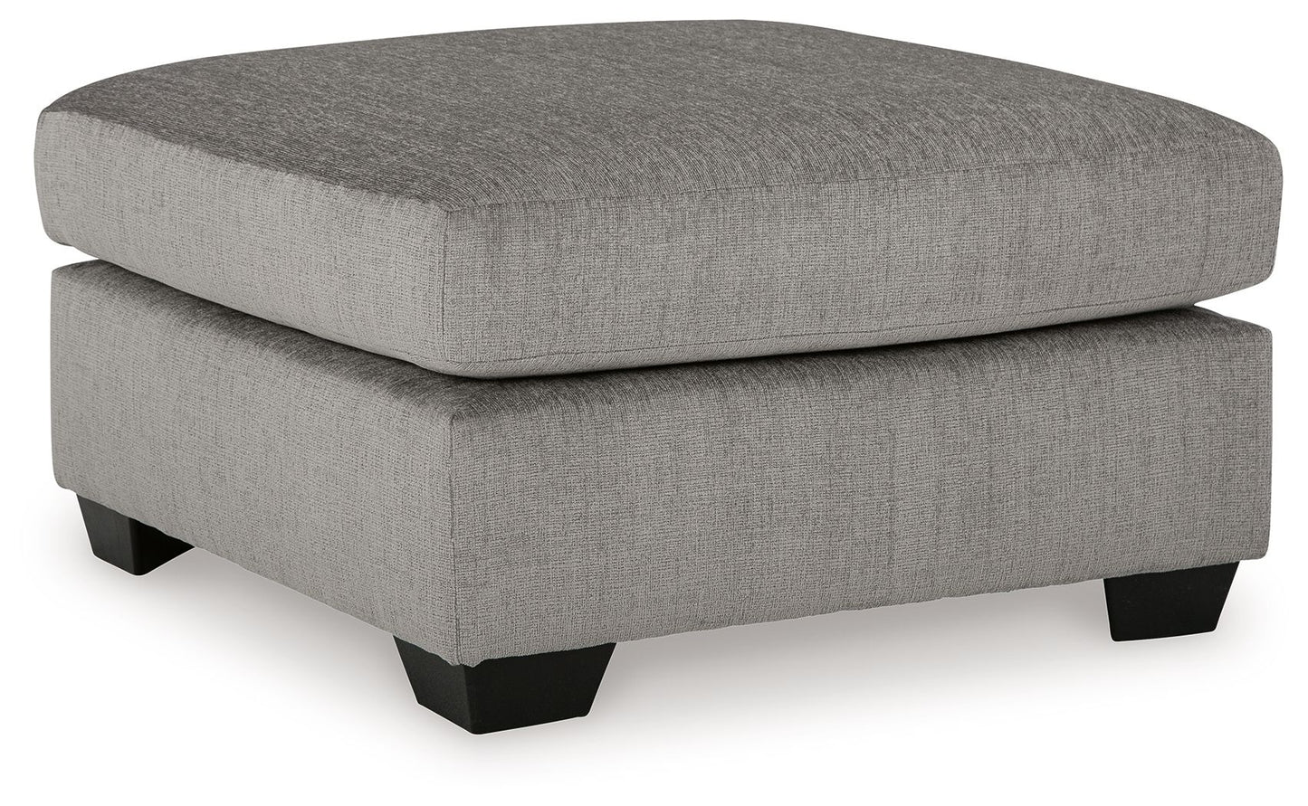 Lanelly - Oversized Accent Ottoman - Alloy