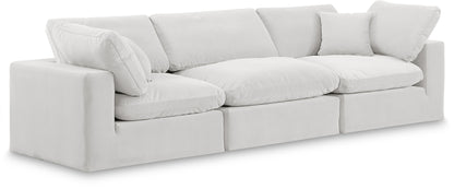 Comfy - Velvet Modular Sofa 3 Seats