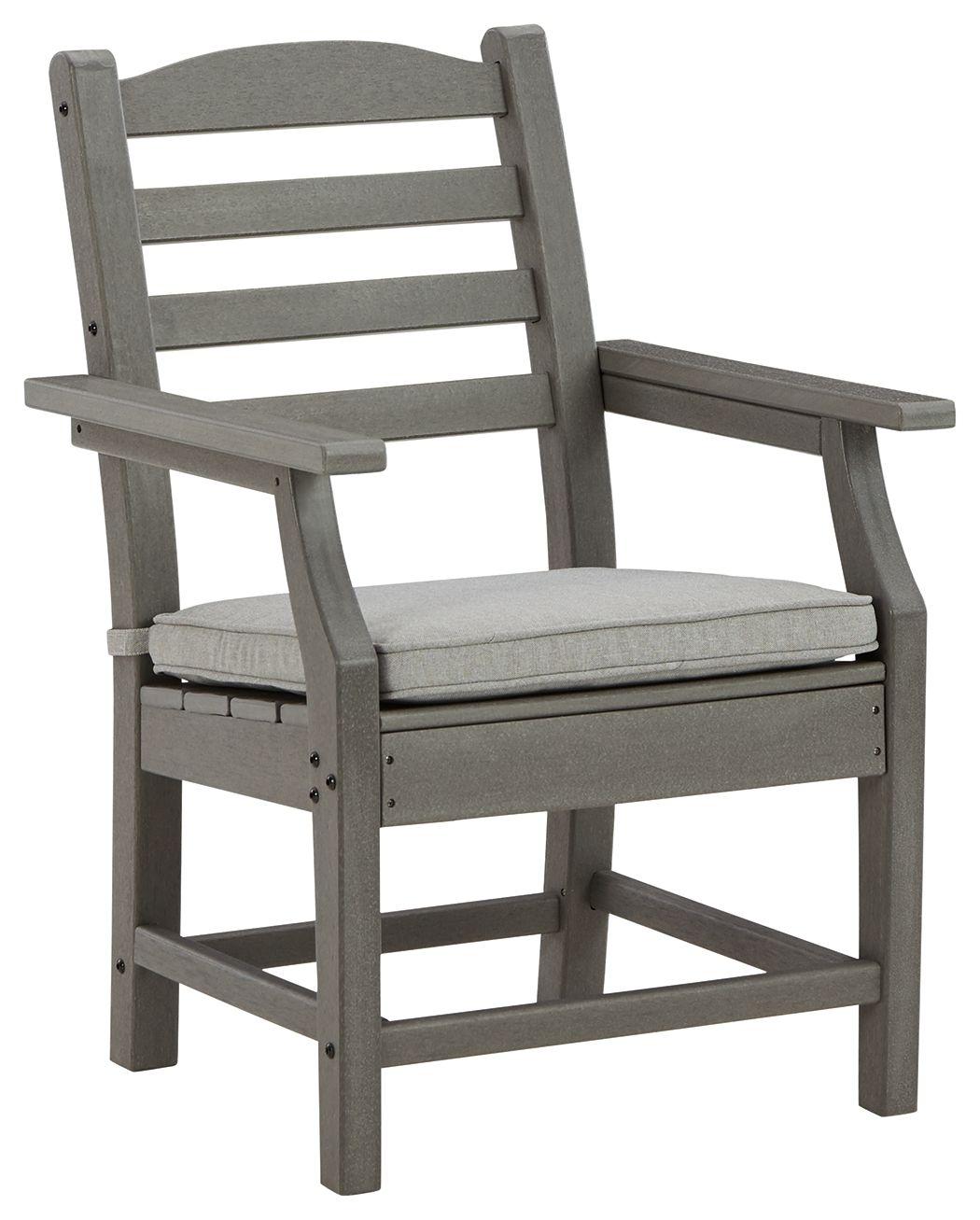 Visola - Arm Chair With Cushion (Set of 2) - Gray